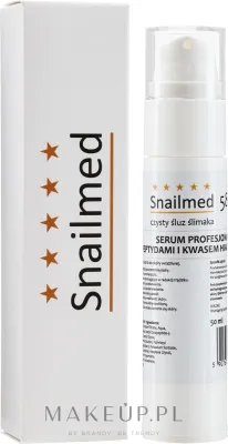 Сыворотка для лица Snailmed с муцином улитки 58% и тремя пептидами лифтинг для зрелой кожи, 50 мл