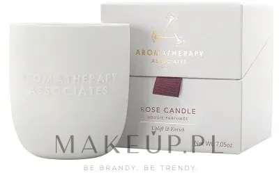 Aromatherapy Associates Rose / Свеча из натурального воска, дамасская роза и герань, 200 г