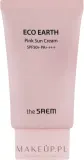 The Saem Eco Earth Power Pink Sun Cream крем для лица солнцезащитный с каламином 50 г, минеральный фильтр, база под макияж — фото 2