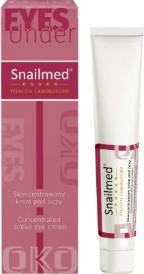 Крем для кожи вокруг глаз Snailmed B-tox Like Active Eye Cream концентрированный, против морщин, со стехиолом, 25 мл