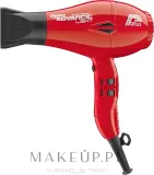 Фен Parlux 2200 Advance Light Ionic Ceramic красный, керамическая решетка — фото 1