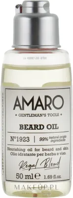 Масло для бороды FarmaVita Amaro Beard Oil с маслами сладкого миндаля и макадамии, 50 мл