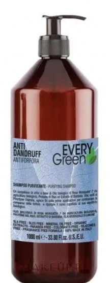 Шампунь EveryGreen Purificante против перхоти с рисовым протеином