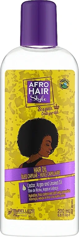 Масло для укладки вьющихся и афро волос Novex Afro Hair Style Oil