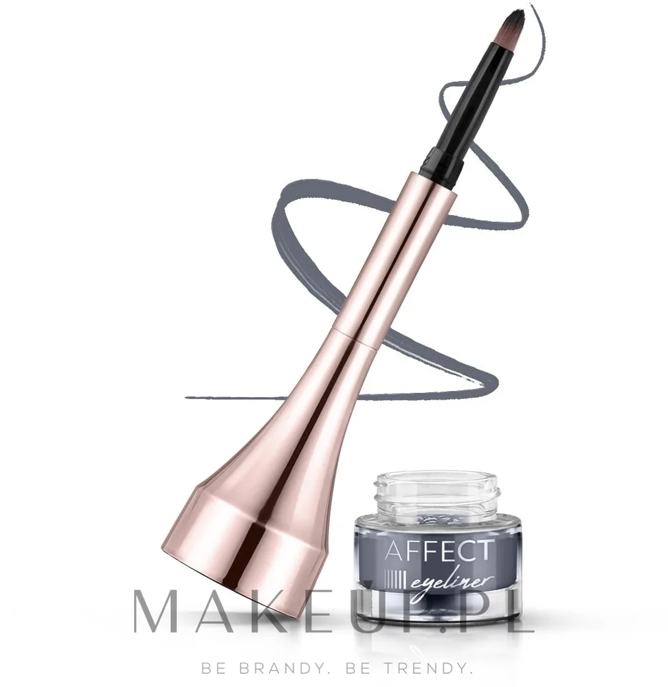 Подводка для глаз Affect Cosmetics Gel Eyeliner Simple Lines, оттенок Grey