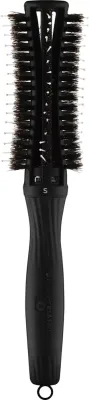 Круглая щётка для укладки волос Olivia Garden Finger Brush Round Black Small