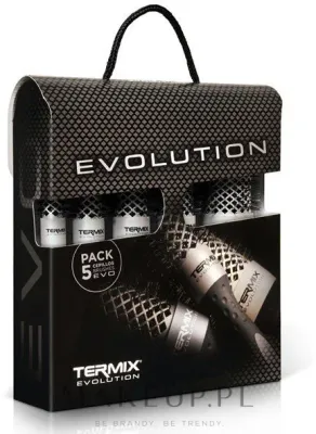 Набор термических щеток для волос Termix Pack Escovas Evolution Soft 5 шт для тонких волос