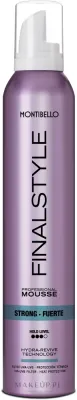 Пенка для волос Montibello Finalstyle Strong Hold Mousse сильной фиксации, с термозащитой, 320 мл