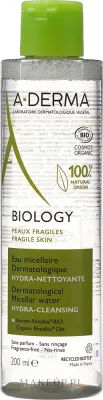A-Derma Biology вода мицеллярная для лица и глаз дерматологическая с овсом и алоэ для чувствительной кожи 400 мл