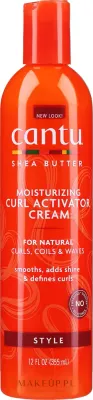Крем-активатор для вьющихся волос Cantu Shea Butter увлажняющий, с маслом ши, 355 мл