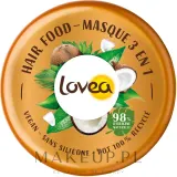 Маска для волос Lovea 3-в-1 Кокос и зелёный чай, для всех типов волос, кокосовая вода, экстракт зелёного чая, 98% натуральных, 390 мл — фото 2