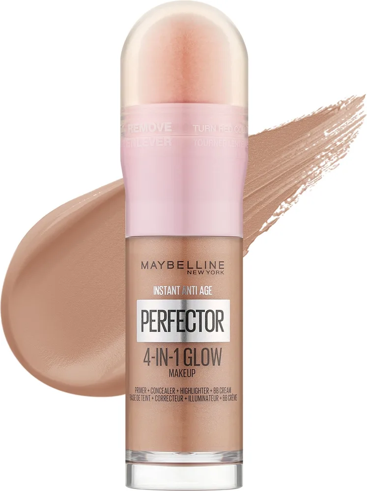 Maybelline New York Nabłyszczający korektor do twarzy 4w1 - Многофункциональный корректор Maybelline Instant Age Rewind Instant Perfector 4-In-1 Glow Makeup сияющий 4 в 1, 20 мл, оттенок 0.5 - Fair Light Cool