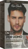 Краска для волос мужская Renee Blanche Men’s Cosmetics Line Age Control System, для маскировки седины, оттенок 4N - Chestnut — фото 1