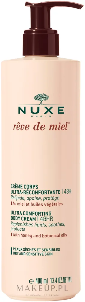 Бальзам для тела Nuxe Reve de Miel Ultra Comforting Body Cream, для сухой кожи, с помпой