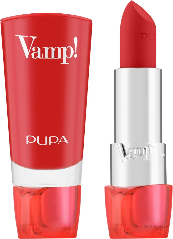 Помада для губ Pupa Vamp! Lips с эффектом объёма, оттенок 307 - Coral Island