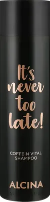 Витаминный шампунь с кофеином Alcina It's Never Too Late Coffein Vital