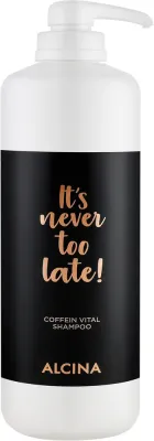 Витаминный шампунь с кофеином Alcina It's Never Too Late Coffein Vital, 1250 мл