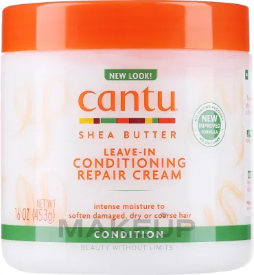 Крем для волос Cantu Shea Butter Leave in Conditioning Repair Cream несмываемый, с маслом ши, восстанавливающий
