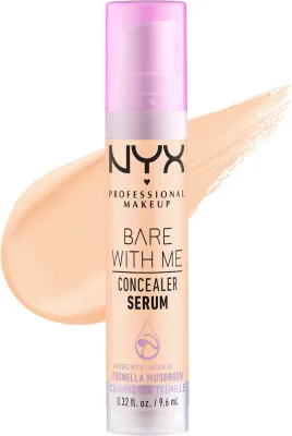 NYX Professional Makeup Pielęgnacyjne serum w korektorze - Корректор-сыворотка для лица NYX Bare With Me ухаживающий, оттенок 01 - Fair