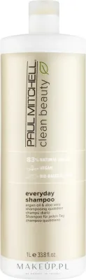 Шампунь для ежедневного ухода Paul Mitchell Clean Beauty Everyday Shampoo с аргановым маслом и соком алоэ, 250 мл