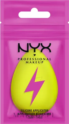 Силиконовый аппликатор для макияжа NYX Professional Makeup Plump Right Back каплевидный, многоразовый