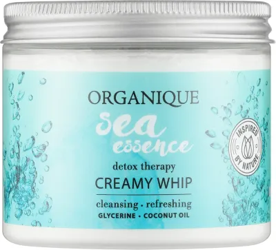 Пенка для мытья тела Organique Sea Essence Creamy Whip с глицерином и кокосовым маслом, 200 мл