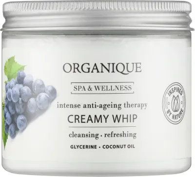 Антивозрастная пенка для мытья тела Organique Cleansing Ritual с экстрактом винограда, 200 мл