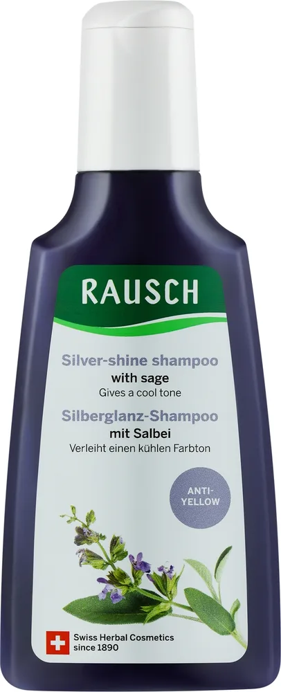 Тонирующий шампунь Rausch Brightening Sage с шалфеем для блонда, 200 мл