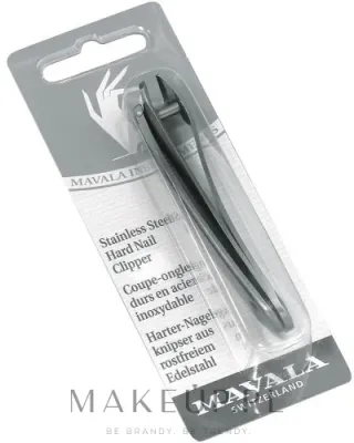 Книпсер для ногтей Mavala Stainless Steel Hard Nail Clipper Accessories из нержавеющей стали, с ручной заточкой, 1 шт