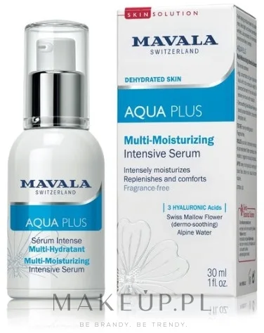 Сыворотка для лица Mavala Aqua Plus Multi-Moisturizing интенсивно увлажняющая с гиалуроновой кислотой 30 мл