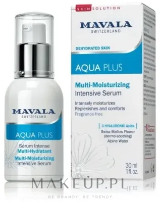 Сыворотка для лица Mavala Aqua Plus Multi-Moisturizing интенсивно увлажняющая с гиалуроновой кислотой 30 мл