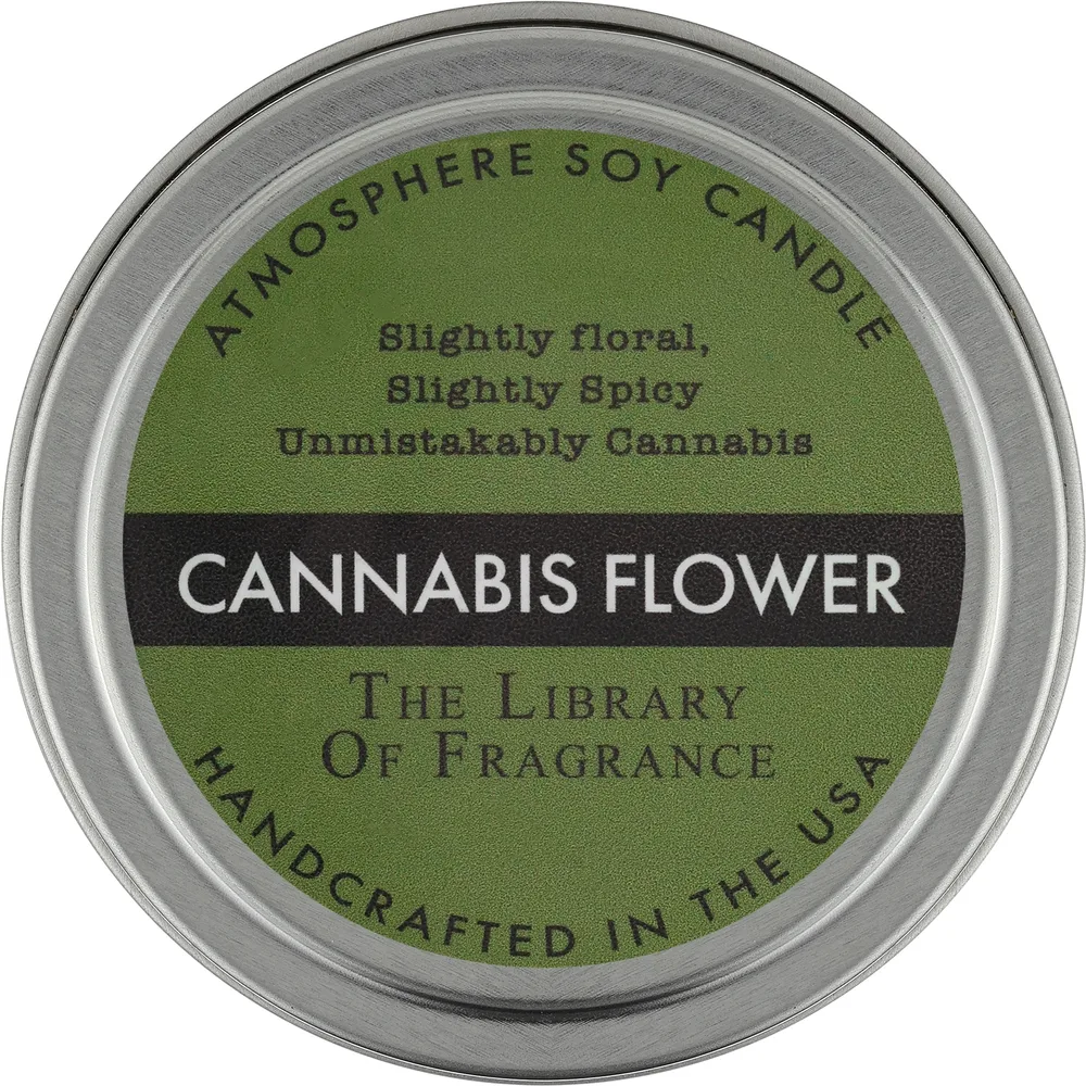 Demeter Fragrance Demeter Fragrance The Library of Fragrance Cannabis Flower Atmosphere Soy Candle - Demeter Cannabis Flower / Соевая ароматическая свеча, цветочно-пряный аромат, 170 г