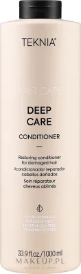 Восстанавливающий кондиционер для повреждённых волос Lakme Teknia Deep Care Conditioner, 1000 мл