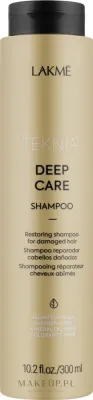 Регенерирующий шампунь Lakmé Teknia Deep Care для повреждённых волос, 300 мл