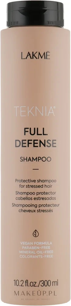 Шампунь Lakme Teknia Full Defense Shampoo защита волос от загрязнений и смога, 1000 мл