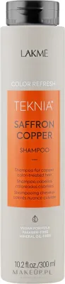 Шампунь Lakme Teknia Saffron Copper Shampoo Refresh для медных оттенков волос, 300 мл