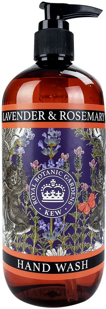 Жидкое мыло для рук The English Soap Company Kew Gardens Lavender & Rosemary с алоэ вера, 500 мл