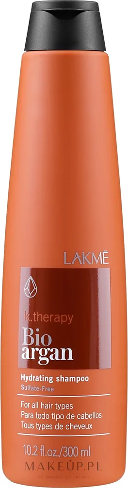 Шампунь Lakme K.Therapy Bio-Argan Shampoo с органическим аргановым маслом, 300 мл
