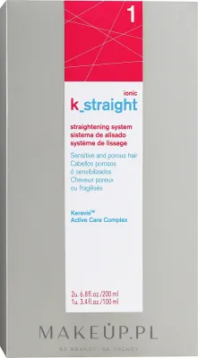Профессиональный набор для выпрямления волос Lakme K-Straight Ionic 1 с растительным протеином