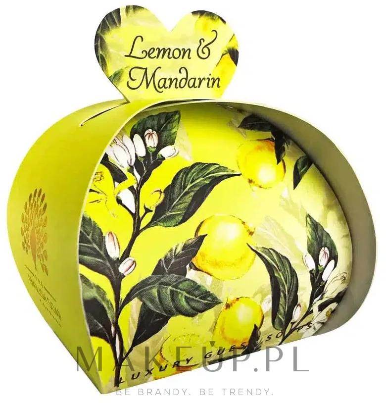 Мыло гостевое набор The English Soap Company Lemon & Mandarin лимон и мандарин, 3 x 20 г