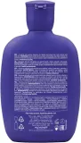 Шампунь AlfaParf Semi Di Lino Blonde Anti-Yellow Low нейтрализующий желтизну, 250 мл — фото 3