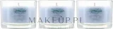 Yankee Candle Ocean Air набор ароматических свечей 3 x 37 г, свечи в стекле с морским ароматом — фото 2
