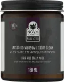 Маска для кожи головы Nova Kosmetyki укрепляющая, для ослабленных волос, масла клюквы, чиа, таману и авокадо, D-пантенол, витамин E, 180 мл — фото 1