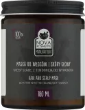 Маска для кожи головы Nova Kosmetyki укрепляющая, для ослабленных волос, масла клюквы, чиа, таману и авокадо, D-пантенол, витамин E, 180 мл — фото 2