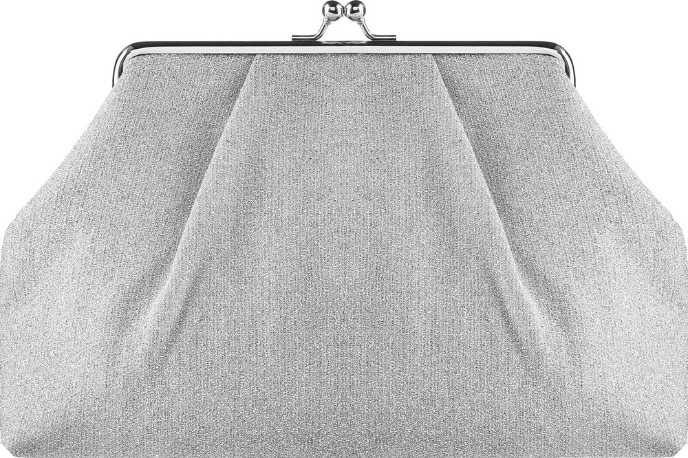 Косметичка Top Choice Twinkle 98727 светло-серая с блеском 18х2х30 см