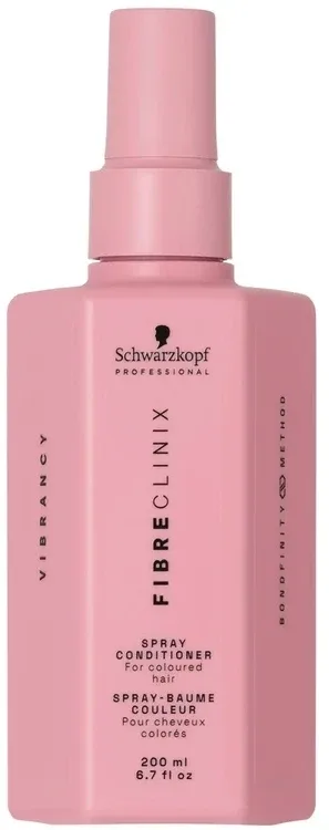 Спрей-кондиционер для защиты цвета Schwarzkopf Professional Fibre Clinix Vibrancy Spray-Conditioner для окрашенных волос, 200 мл