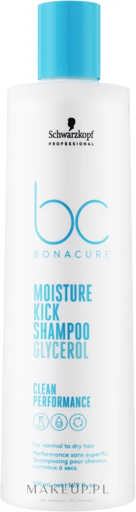 Увлажняющий шампунь Schwarzkopf Professional Bonacure Moisture Kick Shampoo Glycerol, с глицерином