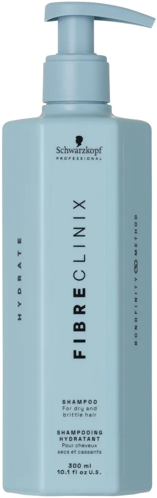 Увлажняющий шампунь Schwarzkopf Professional Fibre Clinix Hydrate Shampoo, для сухих волос, 300 мл