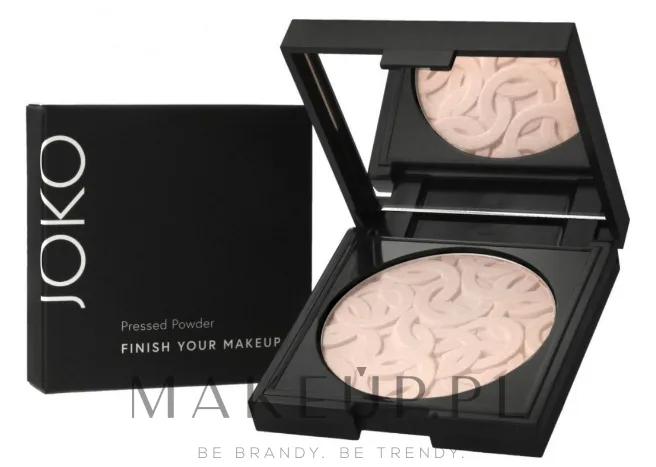 Компактная пудра Joko Finish Your Make Up для лица матирующая, 9 г, оттенок 11