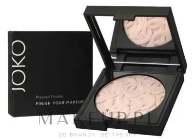 Компактная пудра Joko Finish Your Make Up для лица матирующая, 9 г, оттенок 11